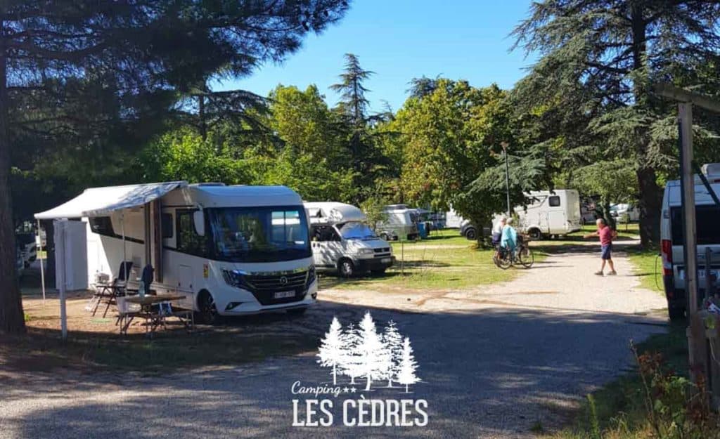 Emplacement de camping à Apt