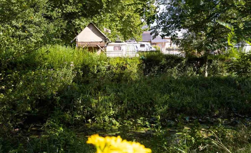 Emplacement de camping dans la Vallée du Loir à Baugé