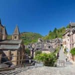 Emplacement de camping à Conques en Aveyron