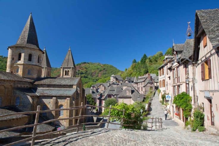 Emplacement de camping à Conques en Aveyron