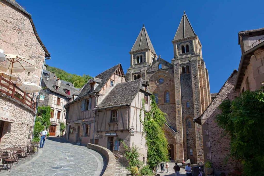 Emplacement de camping à Conques en Aveyron