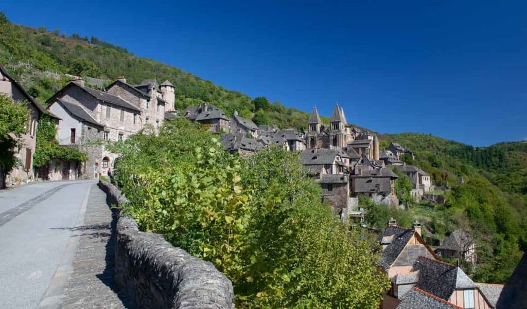 Emplacement de camping à Conques en Aveyron