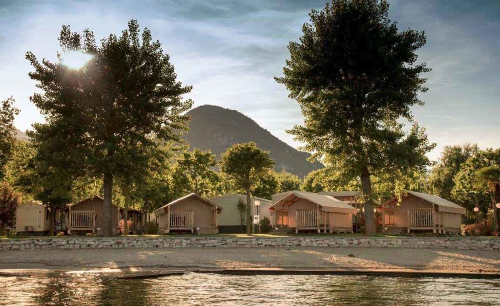 Emplacement de camping Lac Majeur en Italie