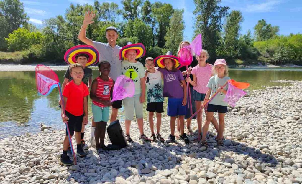 Emplacement de camping dans l'Ain