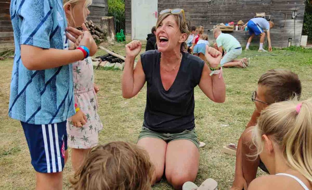 Emplacement de camping dans l'Ain