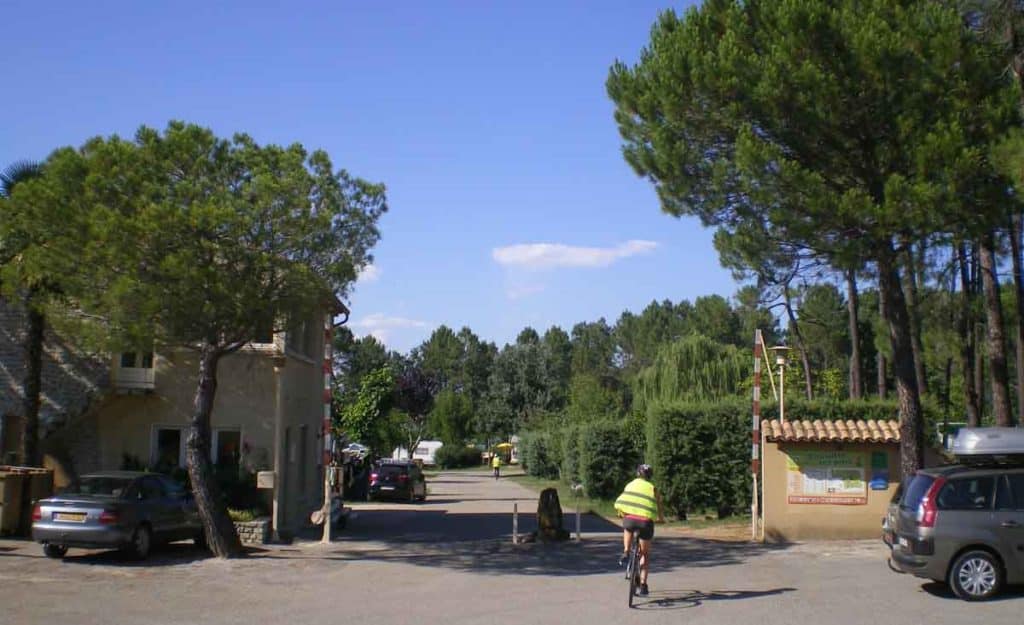 Emplacement de camping en Ardèche