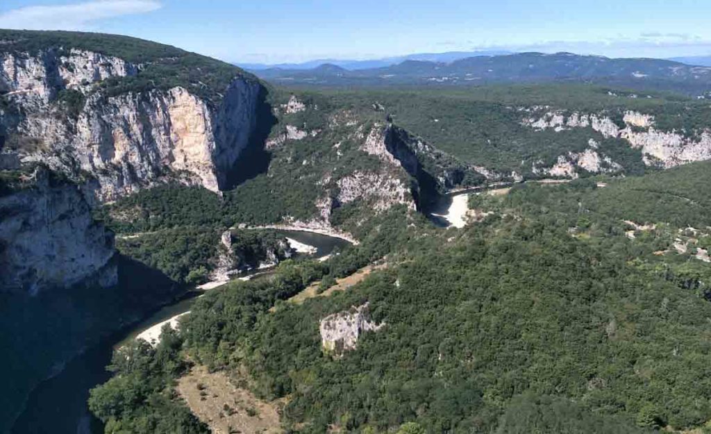 Emplacement de camping en Ardèche