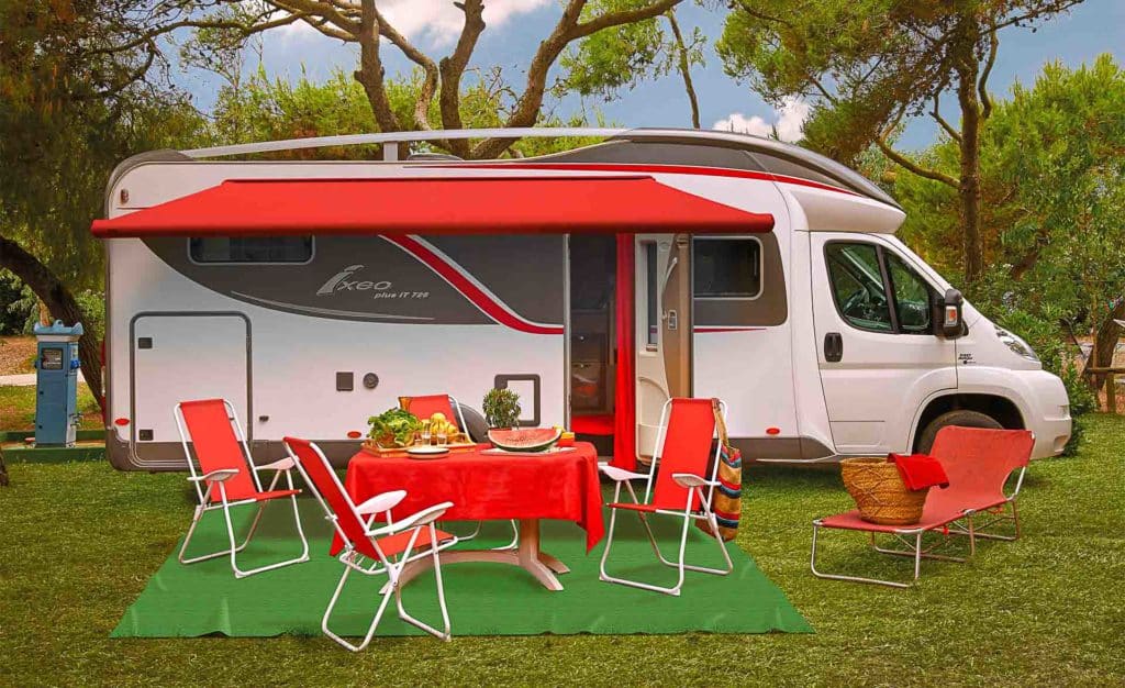 Emplacement de camping en Italie en Campanie