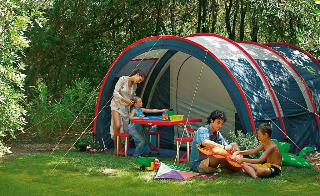 Emplacement de camping en Italie en Campanie