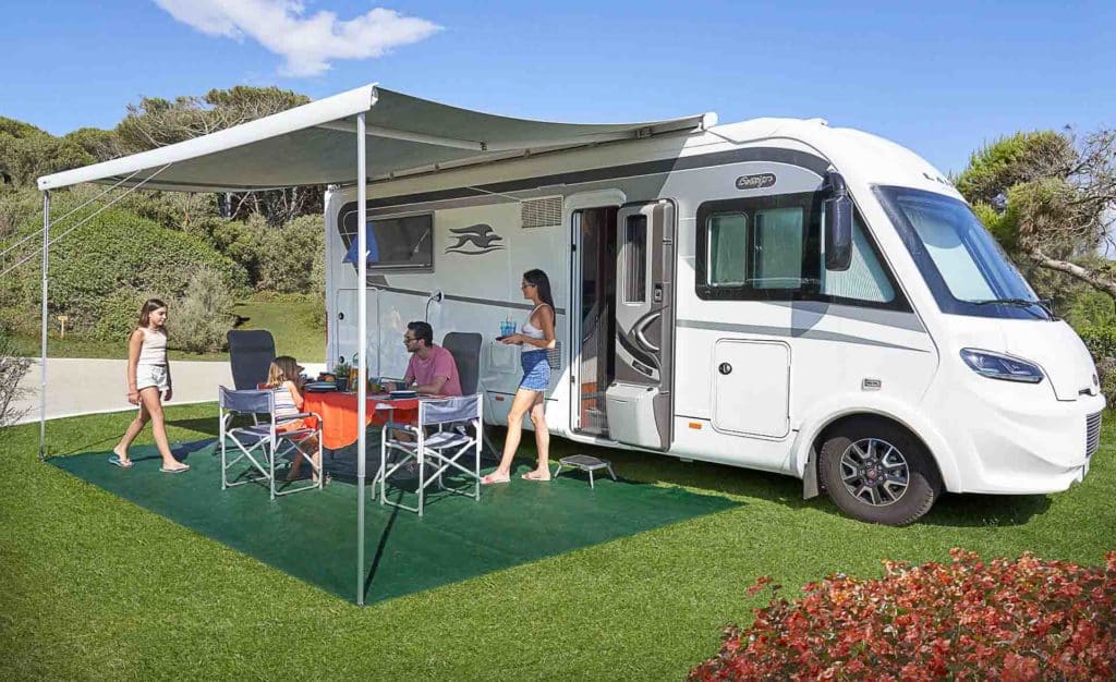 Emplacement de camping en Italie en Campanie