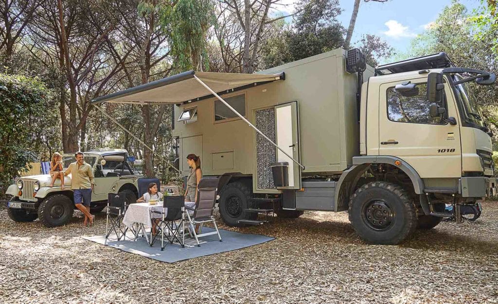 Emplacement de camping en Italie en Campanie