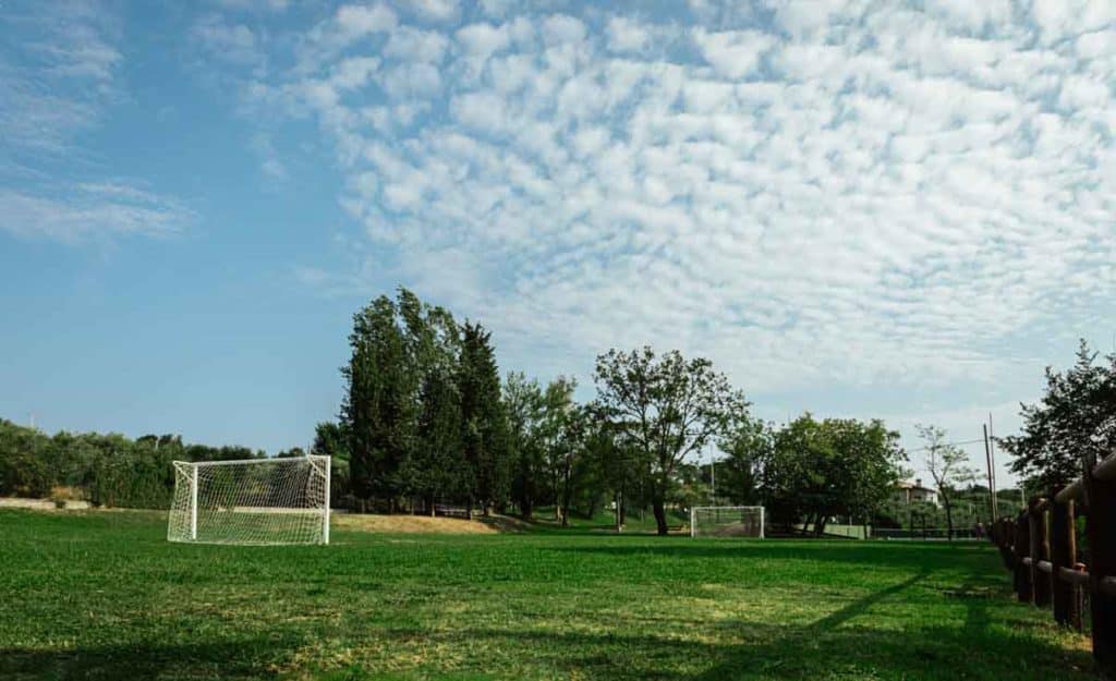 Emplacement de camping sur le lac de Garde