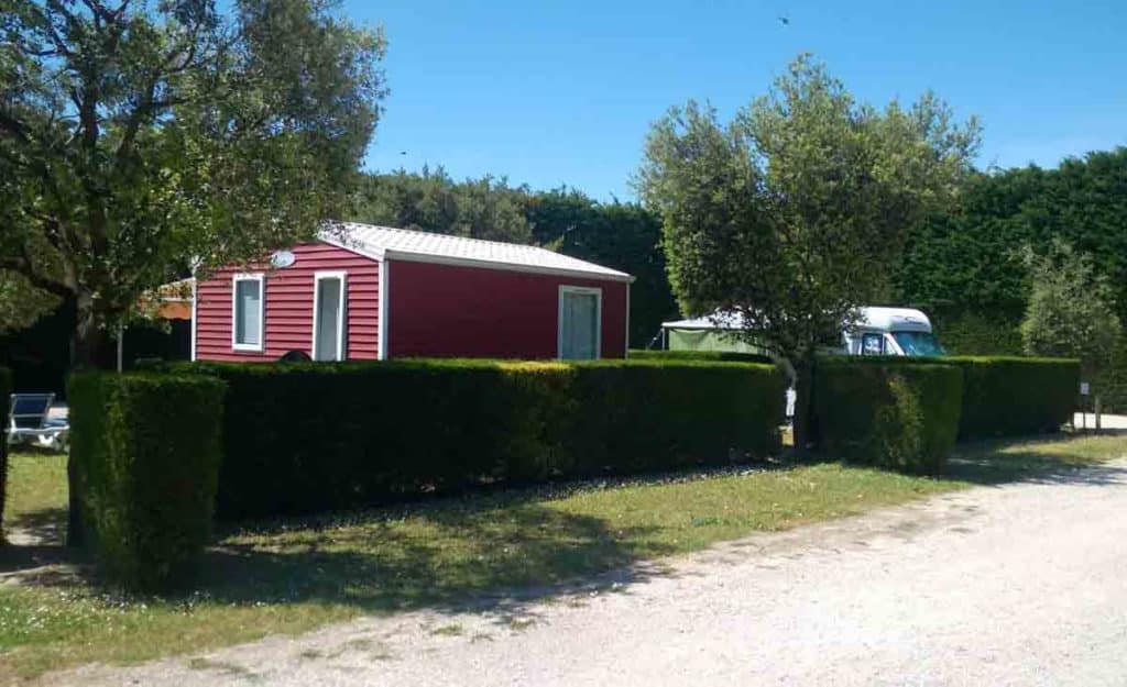 Emplacement de camping dans le Vaucluse