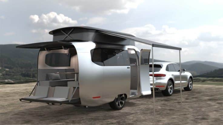 Concept de caravane Airstream - Porsche