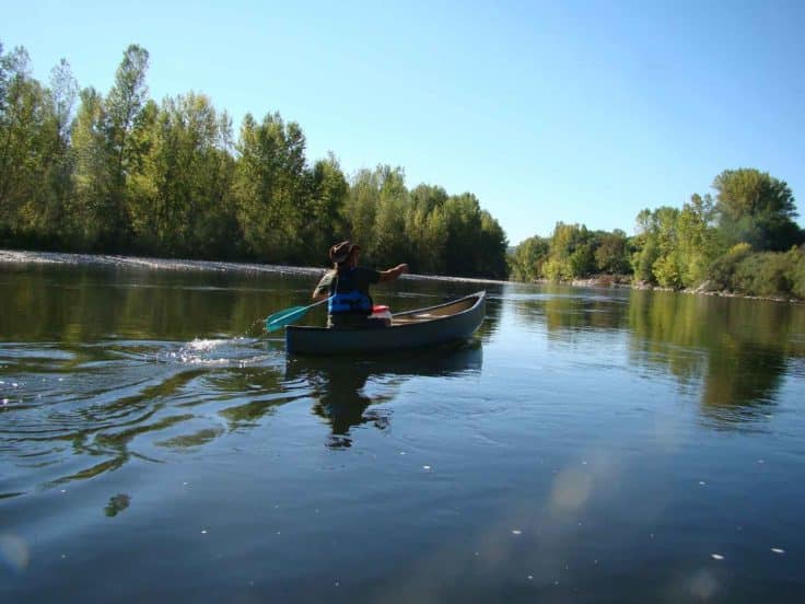 Canoë sur le Lot pendant vos vacances en camping