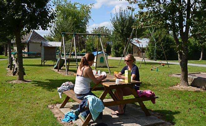 Emplacement de camping en Normandie