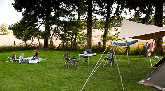 Emplacement de camping Aveyron le Muret