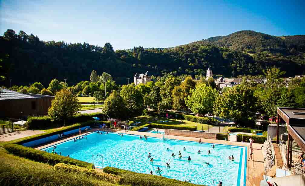 Emplacement de camping en Aveyron à Entraygues