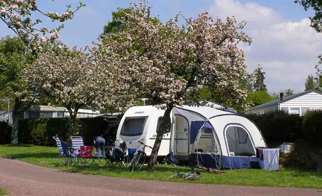 Emplacement de camping en Normandie