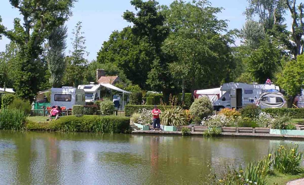 Emplacement de camping en Normandie