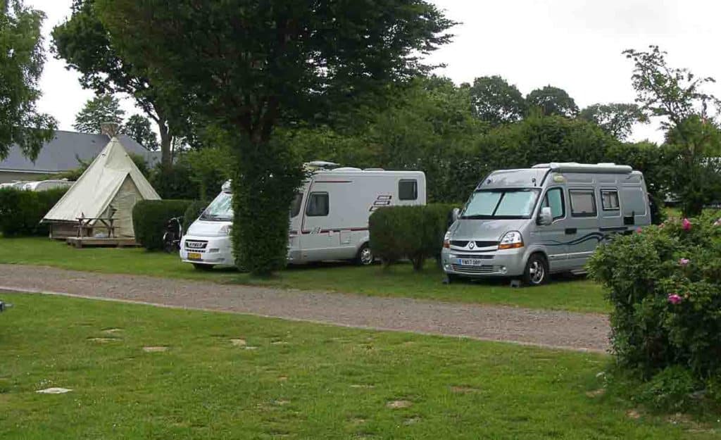 Emplacement de camping en Normandie