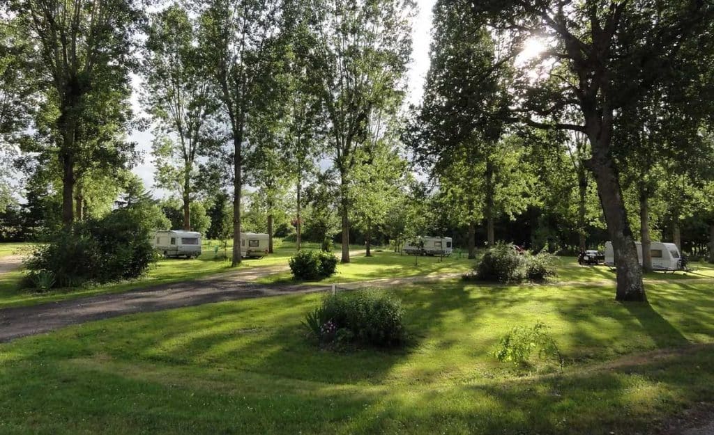 Emplacement de camping dans le Centre Val de Loire