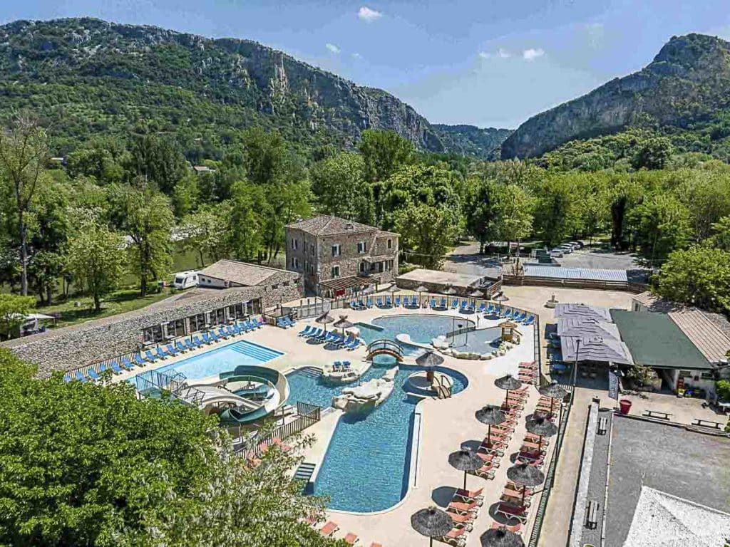 Emplacement de camping dans le Gard à Anduze