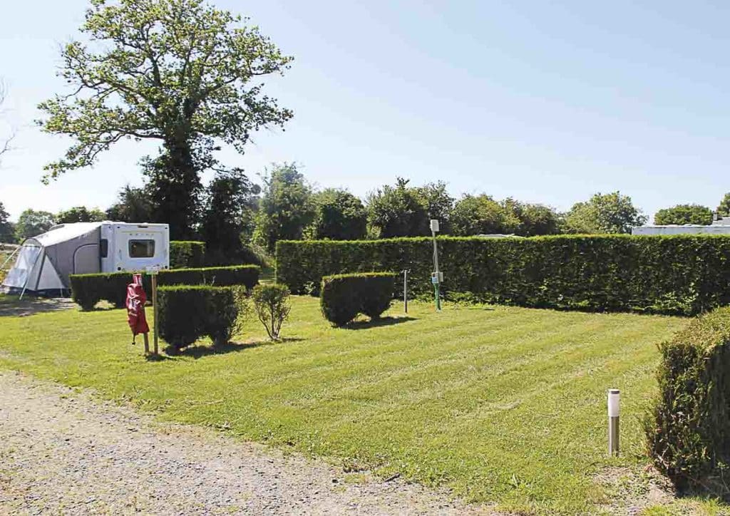 Emplacement de camping en Normandie