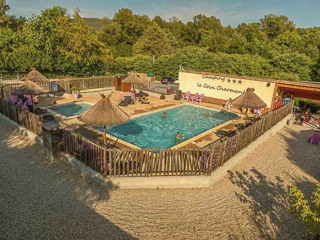 Emplacement de camping en Ardèche Camping le Coin Charmant